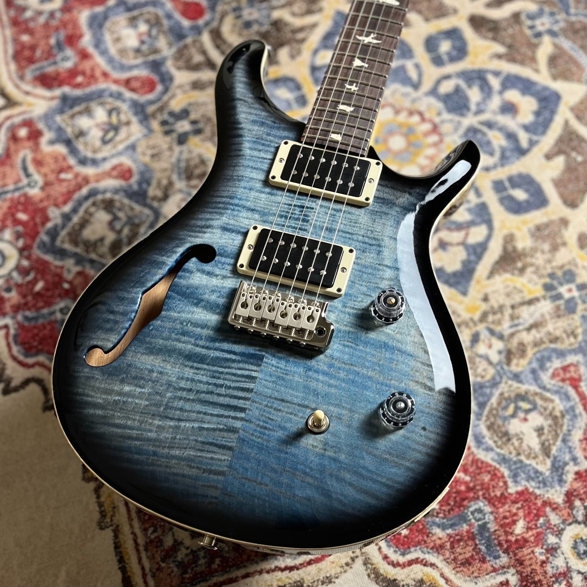 Paul Reed Smith(PRS) CE24 Semi Hollow Faded Blue Smokeburst