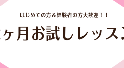 【2ヶ月お試しレッスン】予約制♪大人のためのピアノ教室