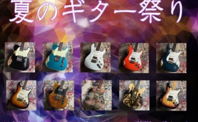 国産エレキギター大量入荷！夏のギター祭り開催中！【Tsubasa,Red House,infinite,Provision,Kz,DEVISER】