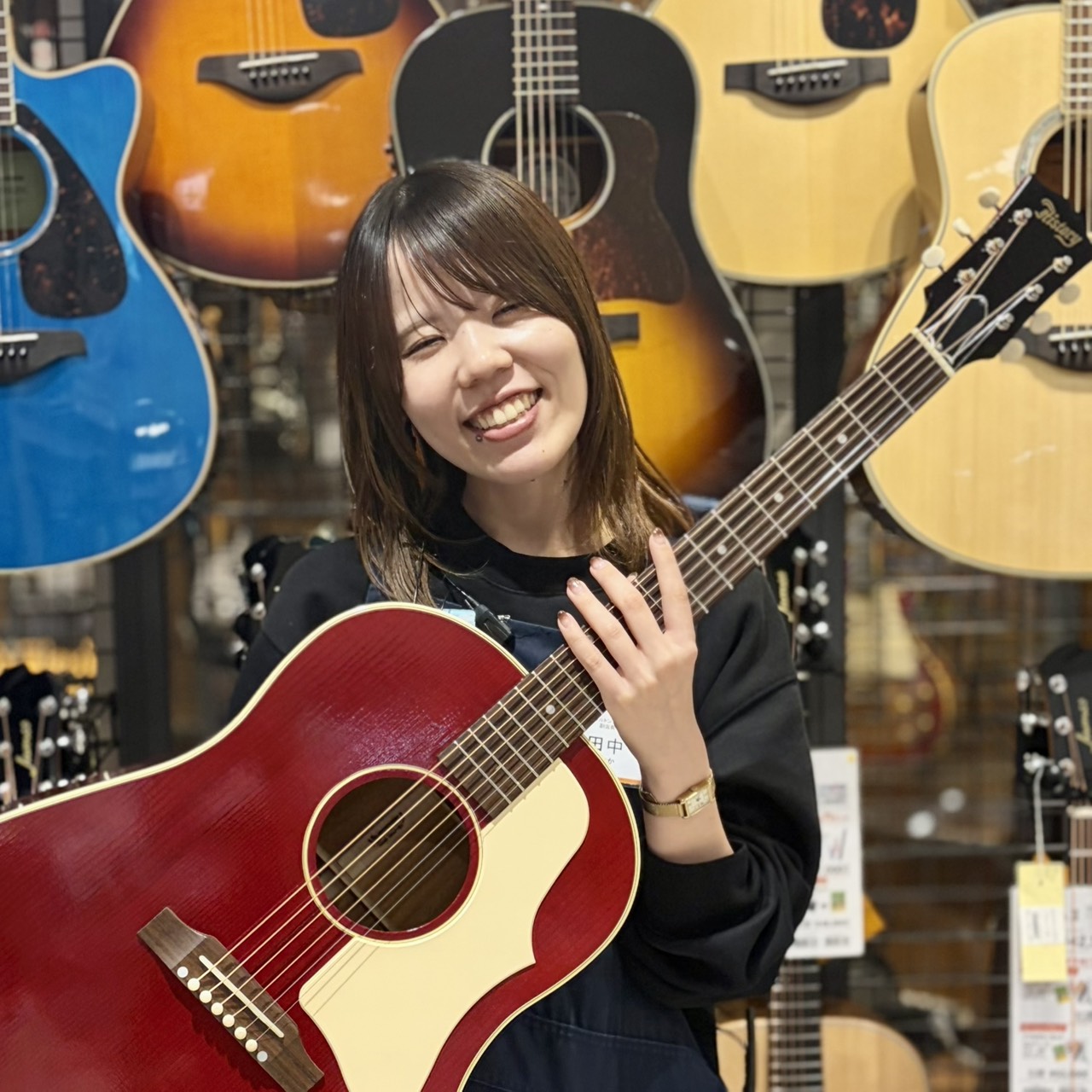 《副店長/ギターアドバイザー》田中