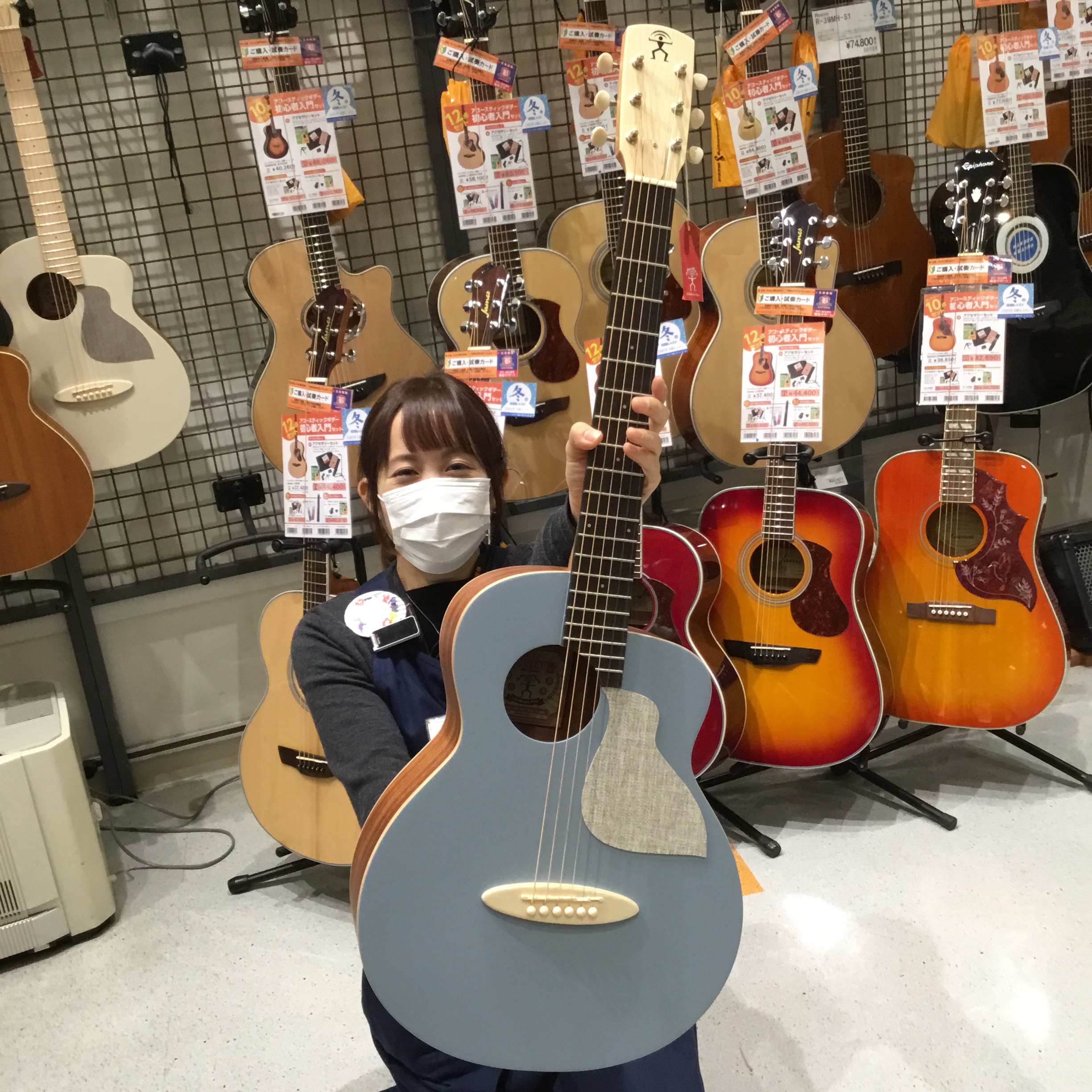 【ミニギター】手軽に弾けちゃう！大日店オススメのミニアコースティックギターをご紹介します！（10/31更新）