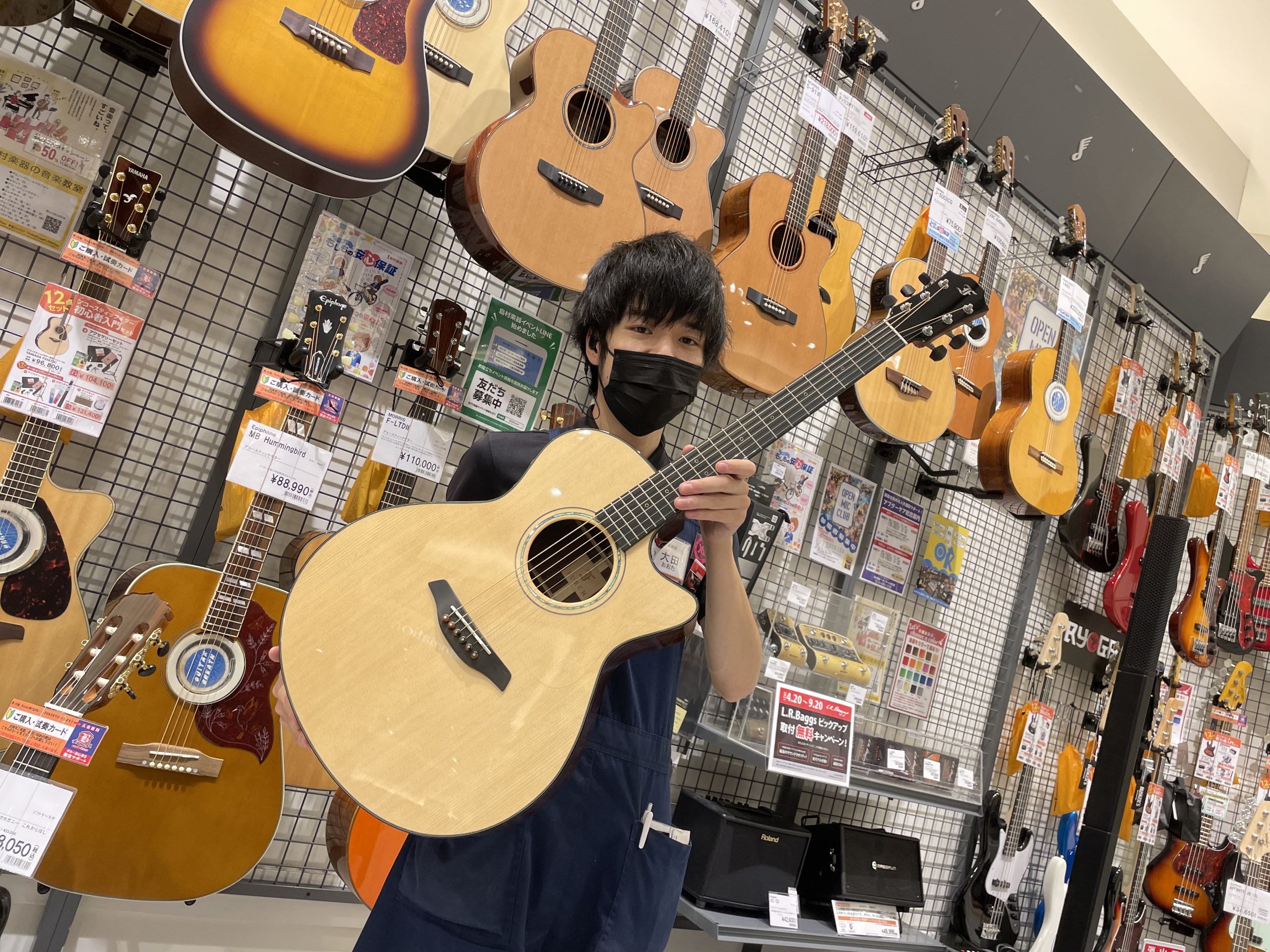 【アコースティックギター】Furch(フォルヒ)の定番モデル、Yellow Gc-SRが新入荷！！