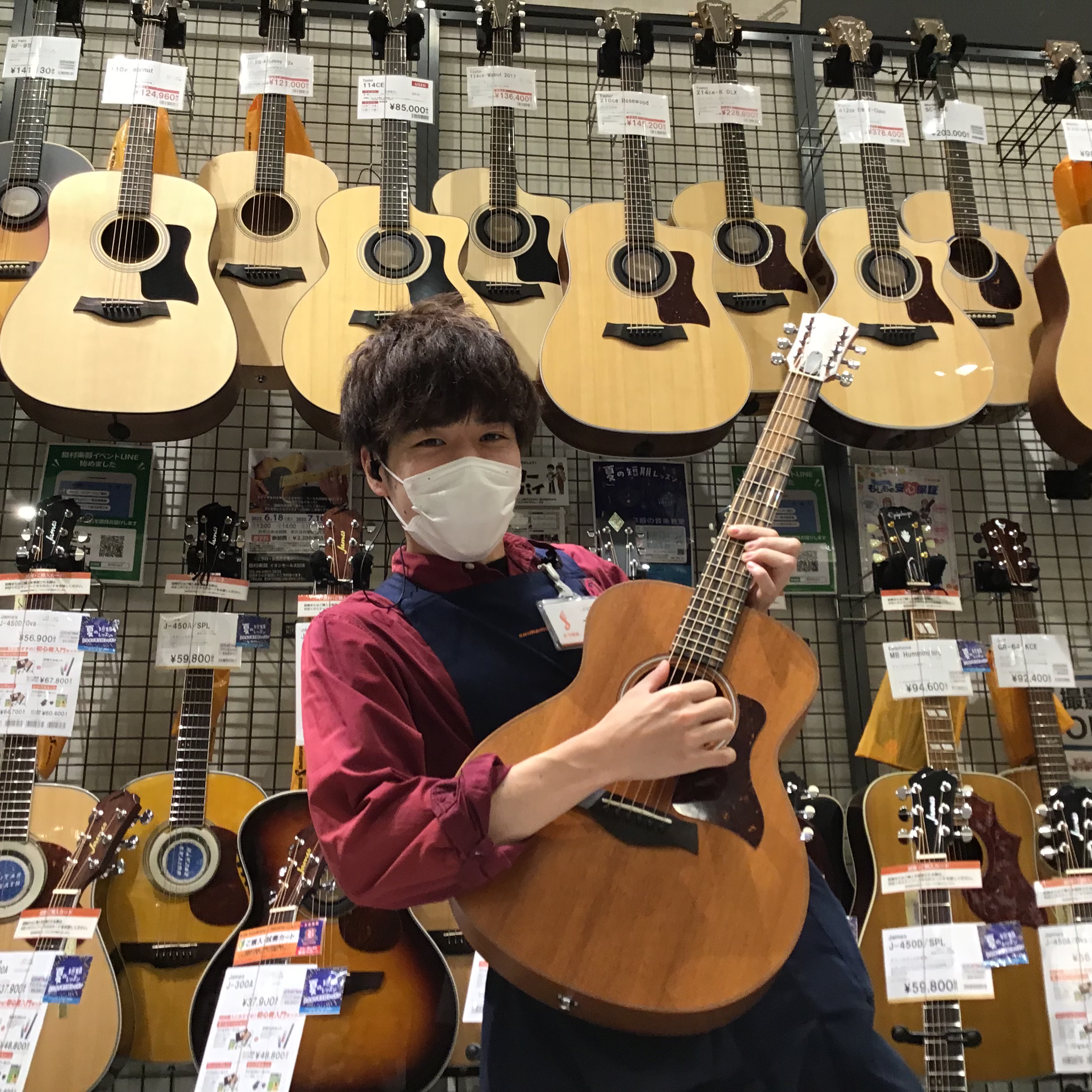 今がオススメ！】Taylor 豊富に取り揃えています！｜島村楽器 イオン