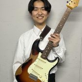 4月より新規開講！講師紹介【ギター科】金坂　駿希（かねさか　としき）