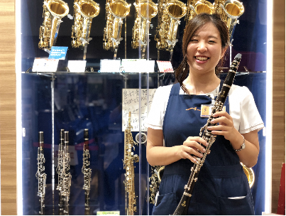 スタッフ写真 管楽器・弦楽器・音楽教室 小林