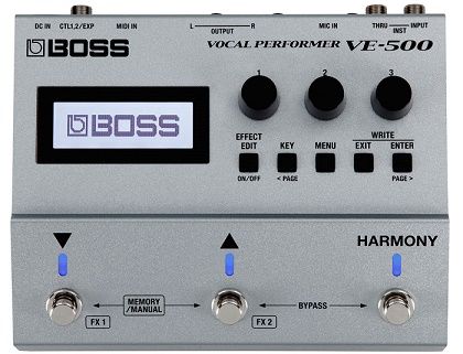 【ボーカルエフェクター】「BOSS VE-500」が入荷しました！