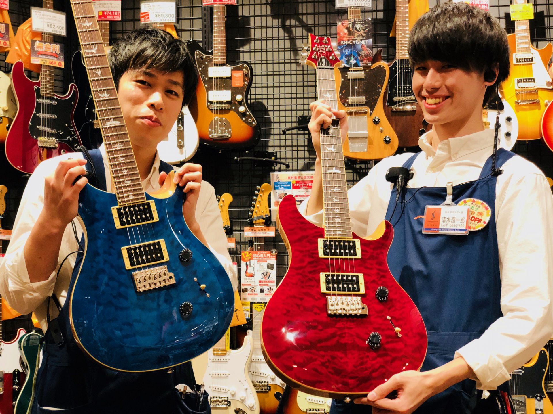 *当社オリジナル仕様のPRS SE CUSTOM 24が新入荷致しました！ **Black Cherry **Blue Matteo |*ブランド|*型名|*JANコード|*定価(税込)|*販売価格(税込)| |PRS|SE CUSTOM 24 QM LTD BC|4959112191235|オープ […]