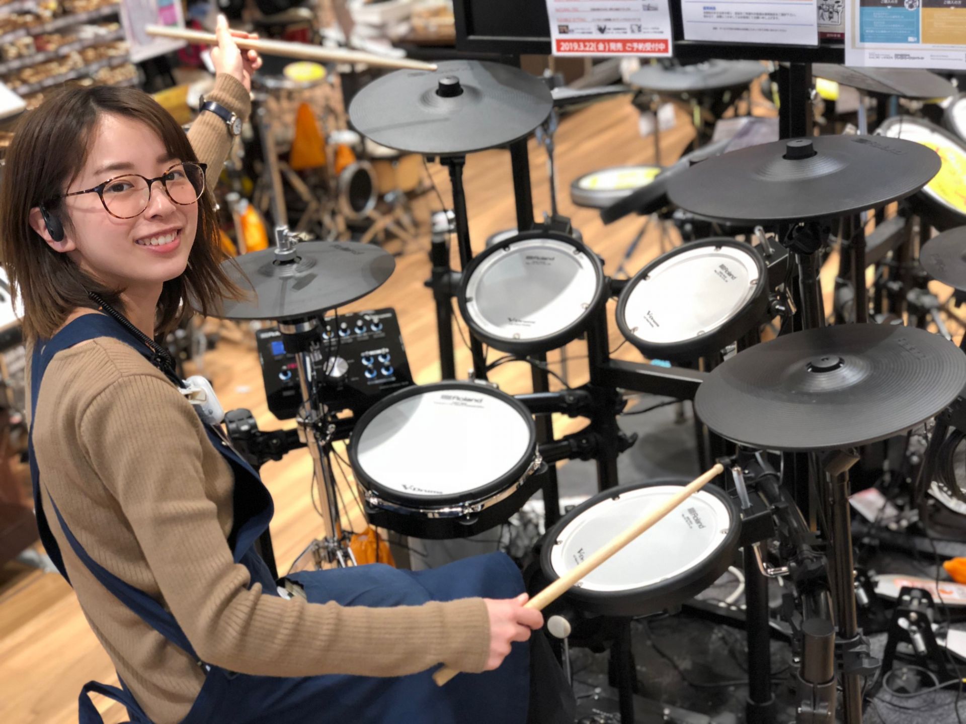 【新製品電子ドラム】Roland×島村楽器コラボモデル「TD-25SC-S2」店頭展示開始致しました～！！