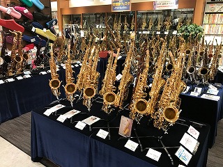 【管楽器フェスタ】豪華アーティスト選定品多数展示いたします！inららぽーと甲子園店