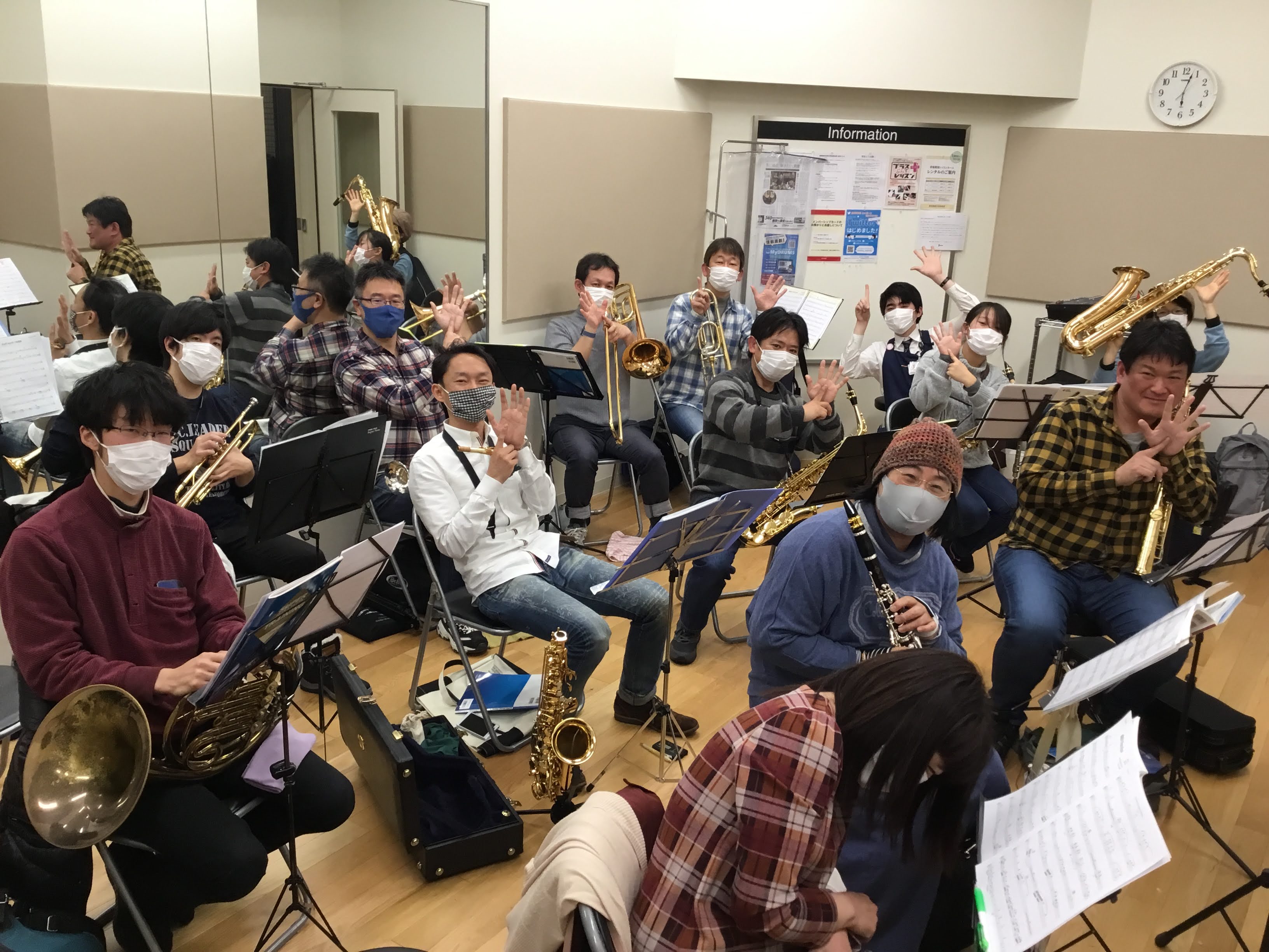 【エキスポ吹奏楽団】2月20日（土）開催レポート