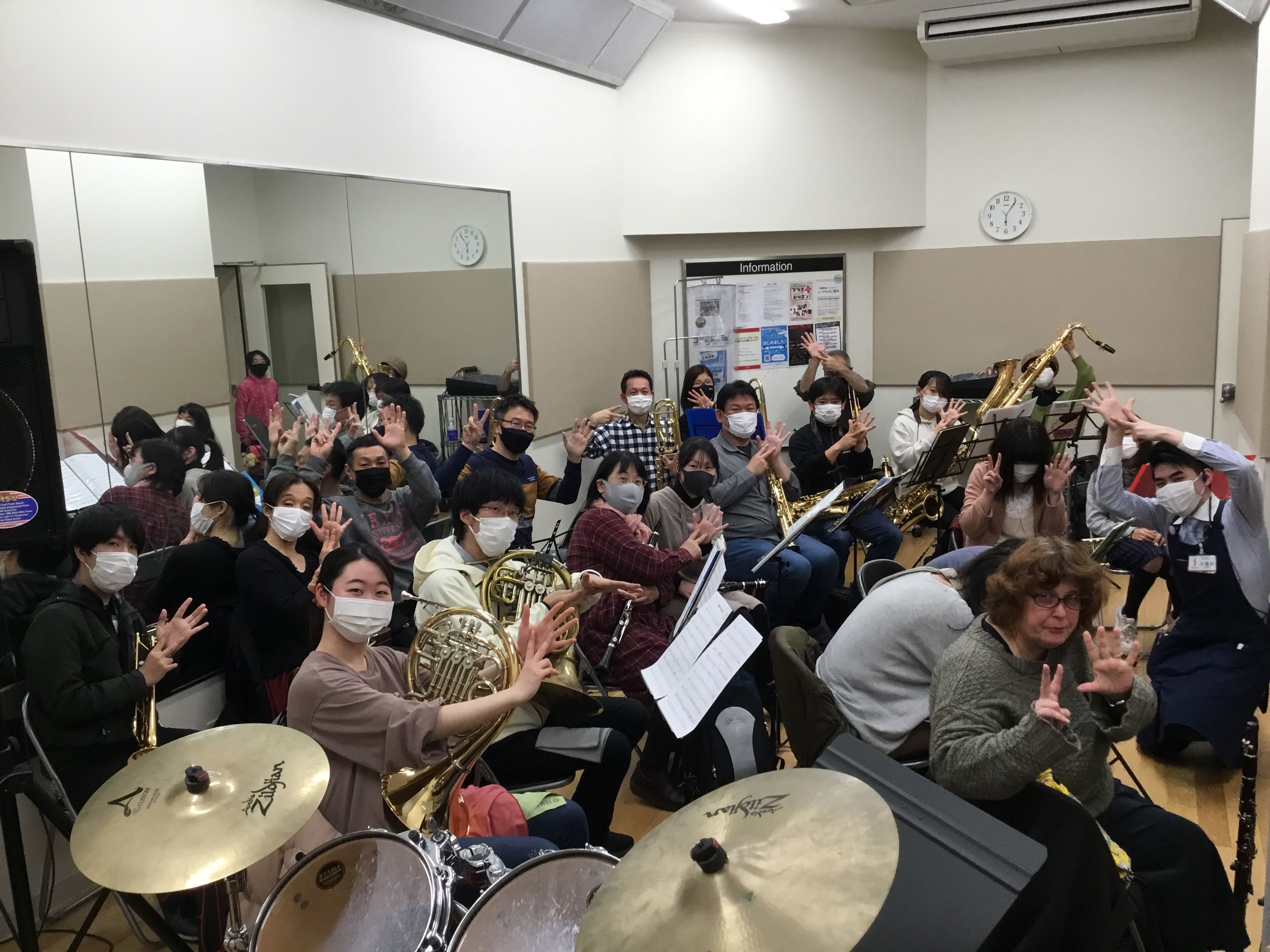 【エキスポ吹奏楽団】3月14日（日）開催レポート