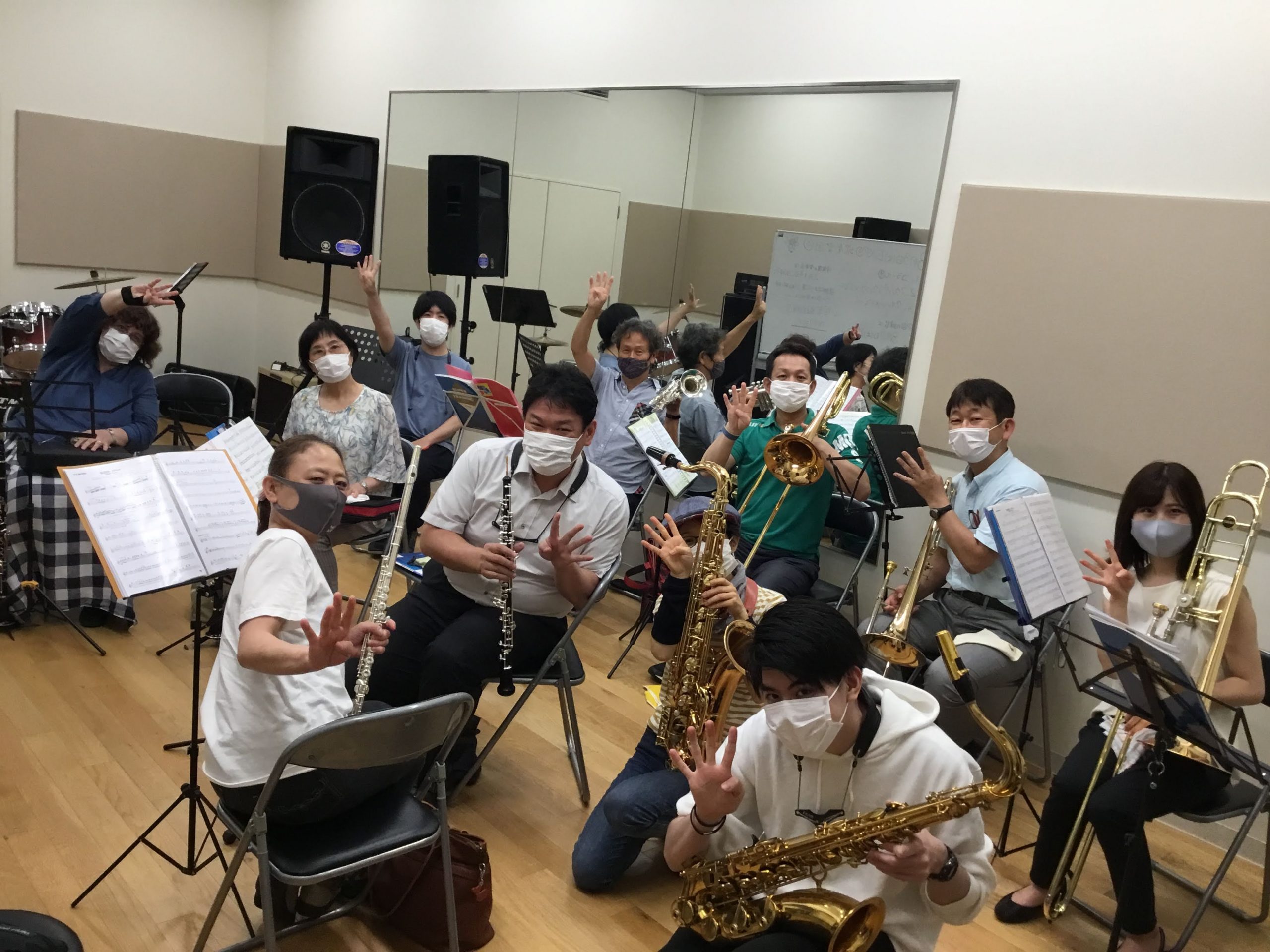 【エキスポ吹奏楽団】8月3日(火)開催レポート