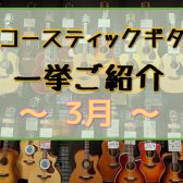 【アコースティックギター】展示ラインナップご紹介