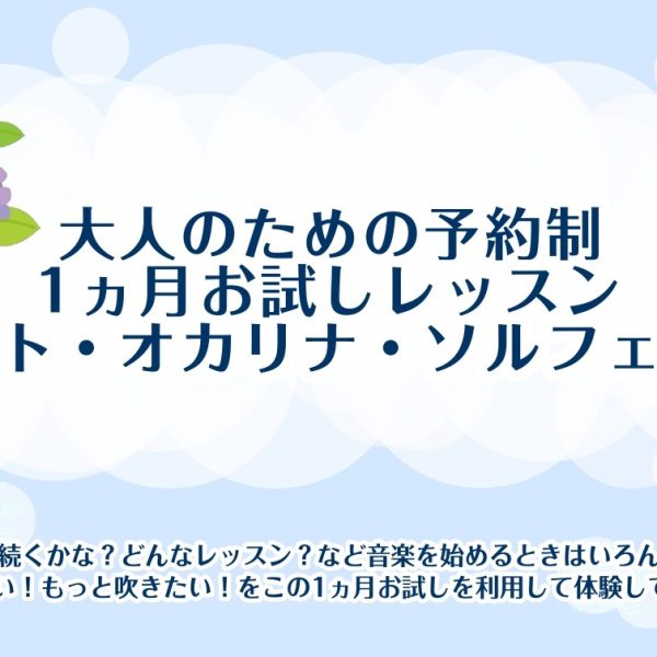 1ヵ月お試し