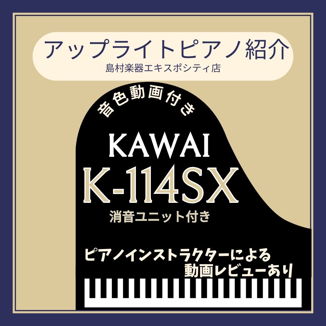 今回ご紹介するアップライトピアノは、昨今お問合せが増加してきている【消音ユニット付アップライトピアノ】です。消音ユニットにすることのメリットや、付けていないピアノとの差・違いなども含め、ご紹介してまいります。アップライトピアノの音色がまったく外に出ず、ヘッドホンで聞ける画期的なピアノです。大体のピア […]