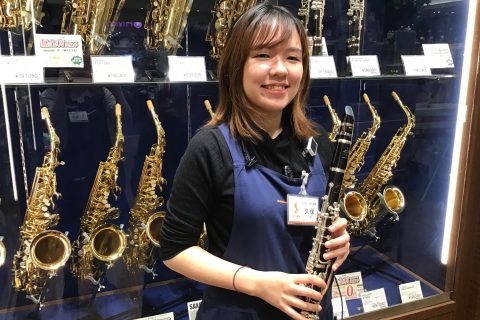 スタッフ写真 管楽器・楽器アクセサリー 久保