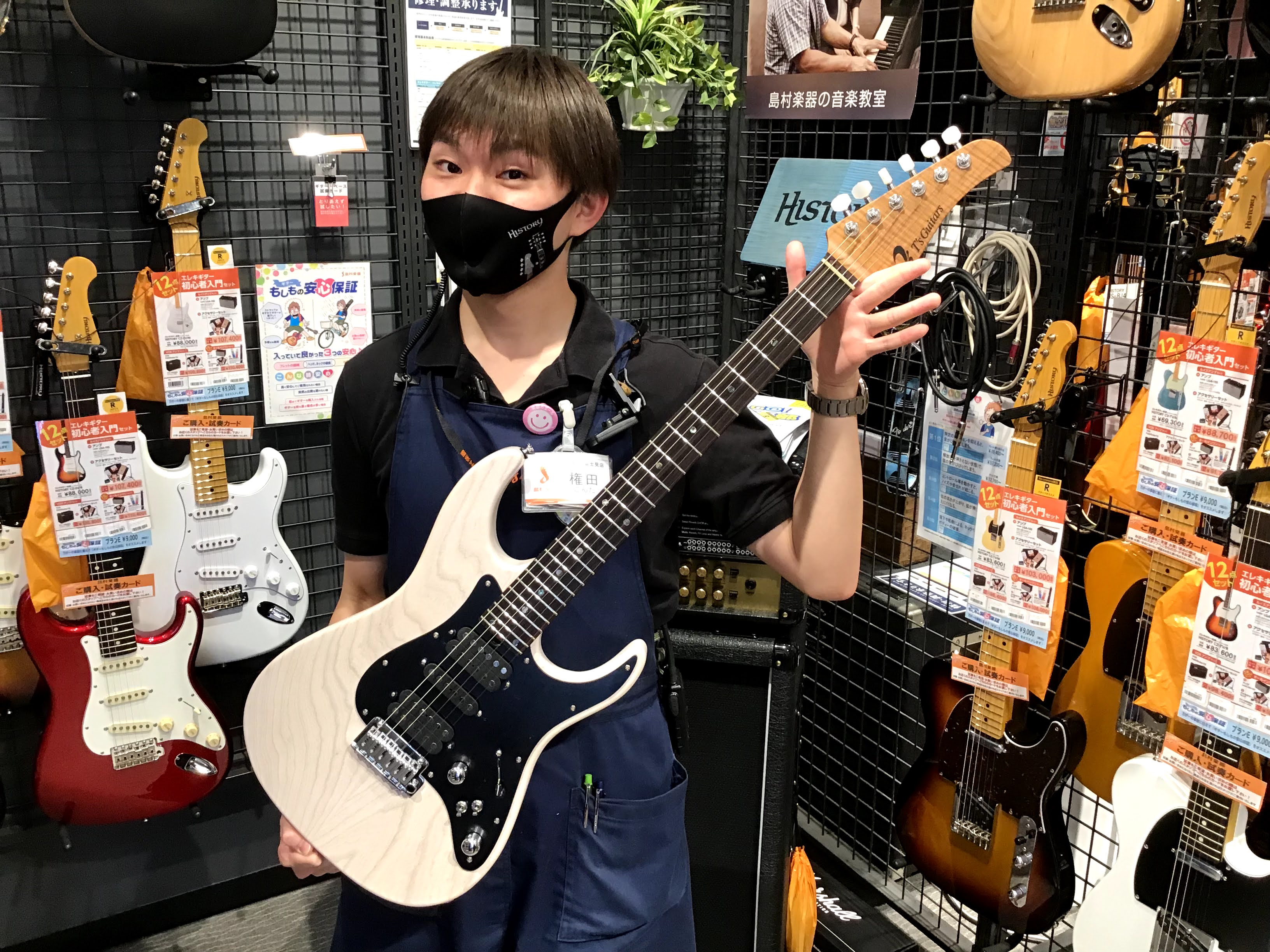 T's guitars　島村楽器ららぽーと富士見店　権田