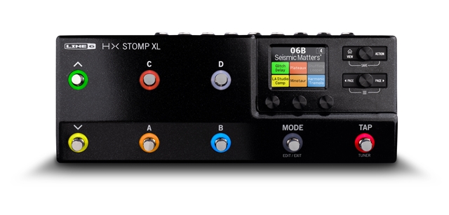 【新製品】LINE6 HX Stomp XL 発売！ご注文承ります！