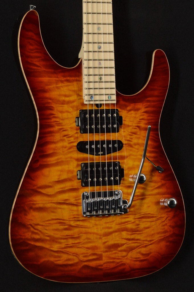 T’s GuitarsDST-24ChamberedAsh/M MQM