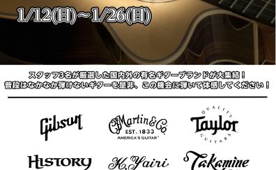 富士見店スタッフのおすすめエレアコギター特集！