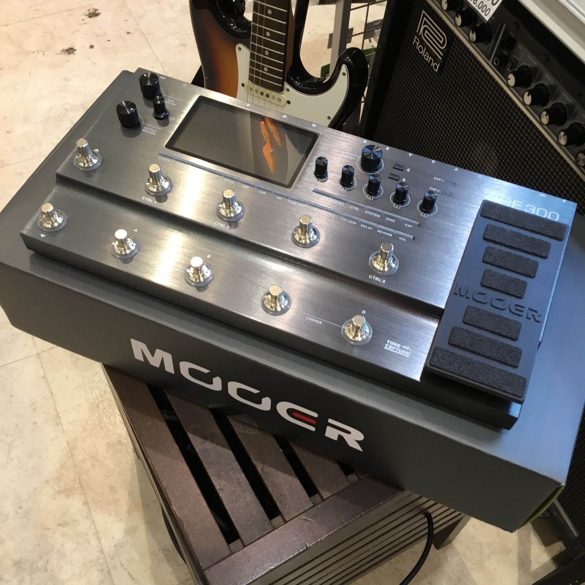 【新製品入荷速報！】MOOER　GE300【マルチエフェクター】【イオンモール福岡店】