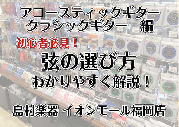 【アコギ・クラギ編】初心者にオススメな弦の選び方解説！【メンテナンス】