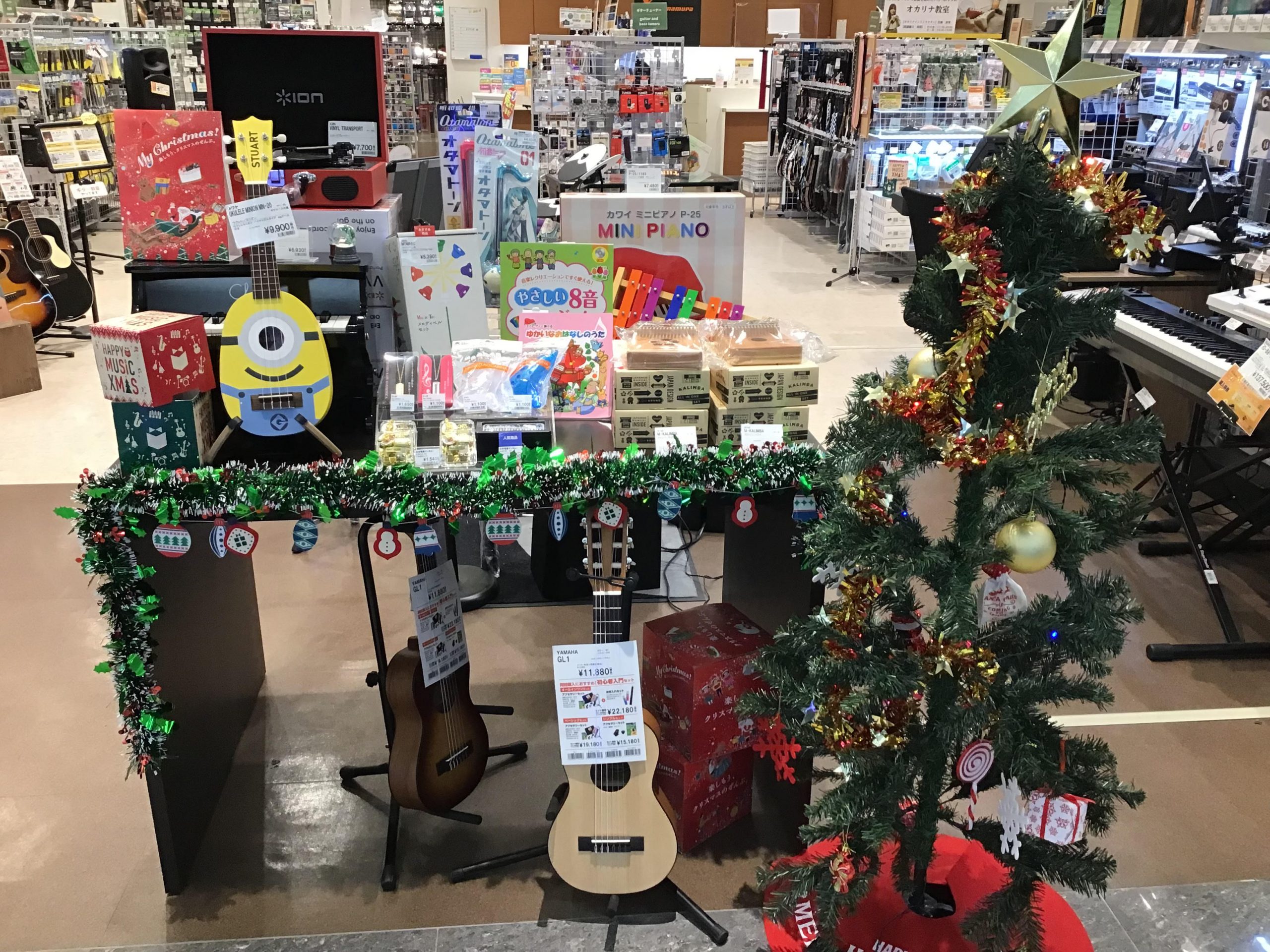 【クリスマス】店頭にクリスマスコーナーを開設しました！【プレゼント】