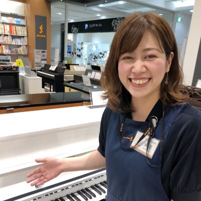 電子ピアノ担当者米原(よねはら)
