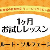 春から始めてみませんか？入会金不要！高校生・大学生・大人のための1ヶ月お試しレッスン♪