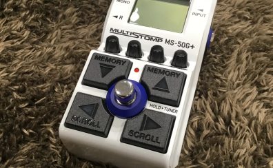 【商品入荷】エフェクター ZOOM MS-50G+