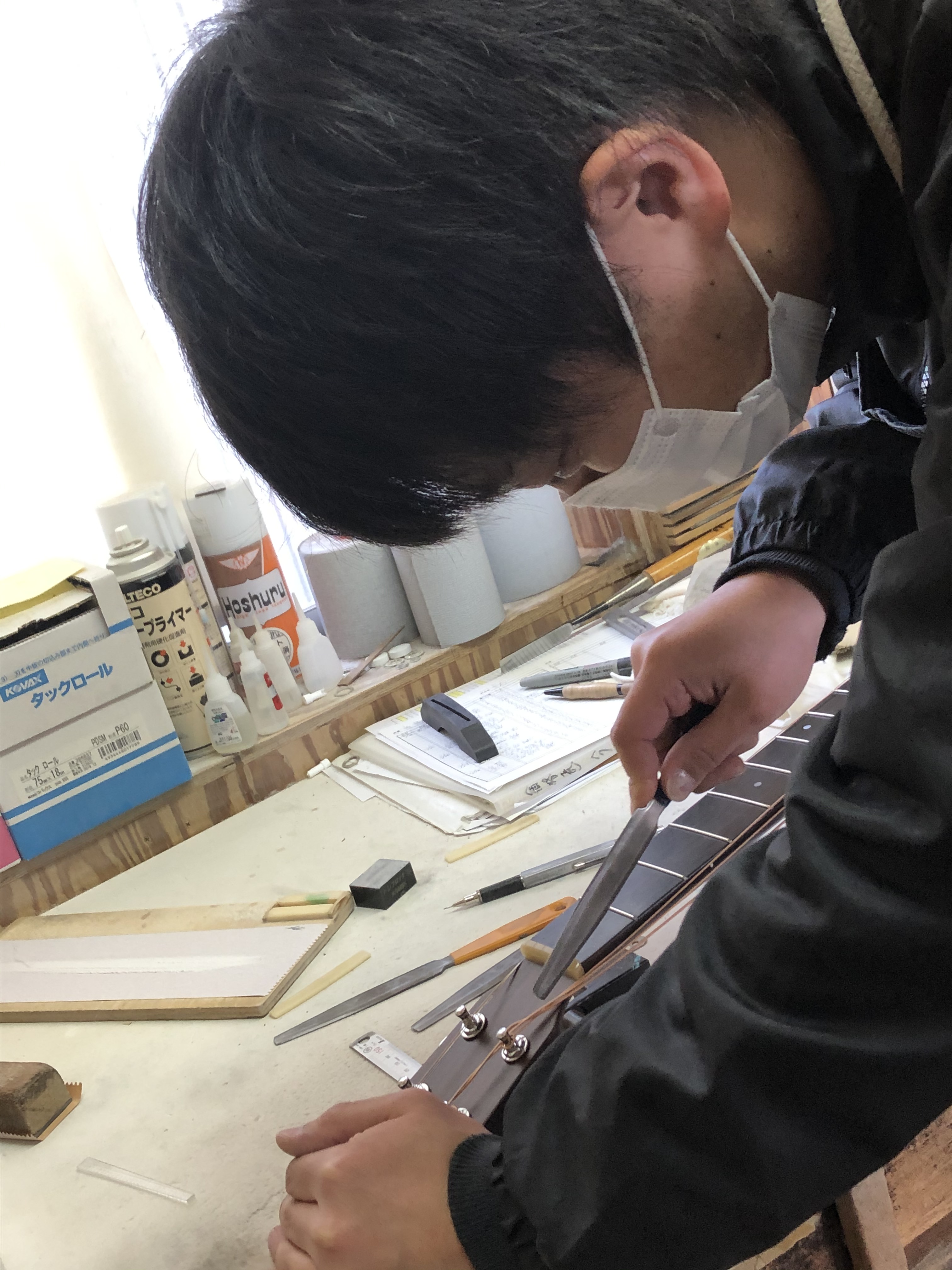 仕上げ部 音見担当立石貴大