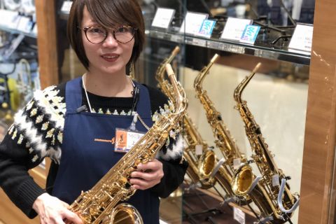 スタッフ写真 管楽器 上川
