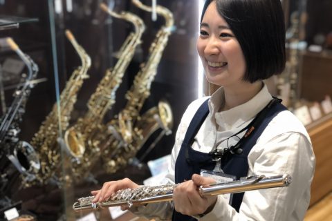 スタッフ写真 管楽器 藤巻