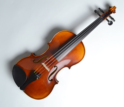 バイオリン】希少なフェルナンブーコ材の弓が付属の『GEWA Meister II 
