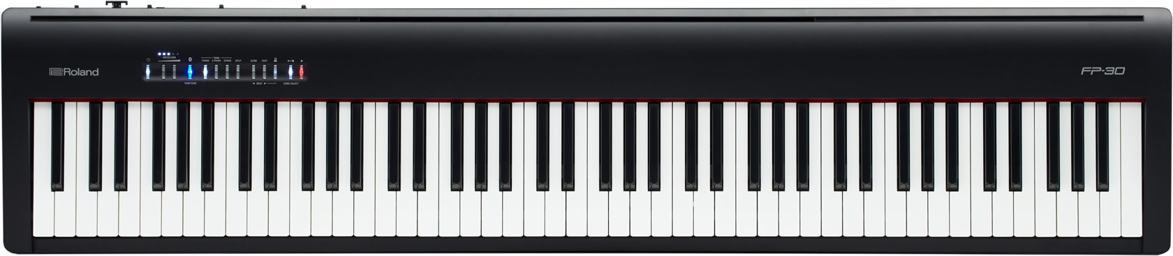 *Roland / FP-30 **コンパクトなボディに高いクオリティ。]]本格派なポータブル・ピアノ シンプルでスタイリッシュなFP-30は、最高級のピアノ・クオリティながら持ち運びも可能な優れもの！ ご使用の用途に合わせてオプションでスタンドやペダル、椅子をカスタマイズ出来るので、ご自宅やステー […]
