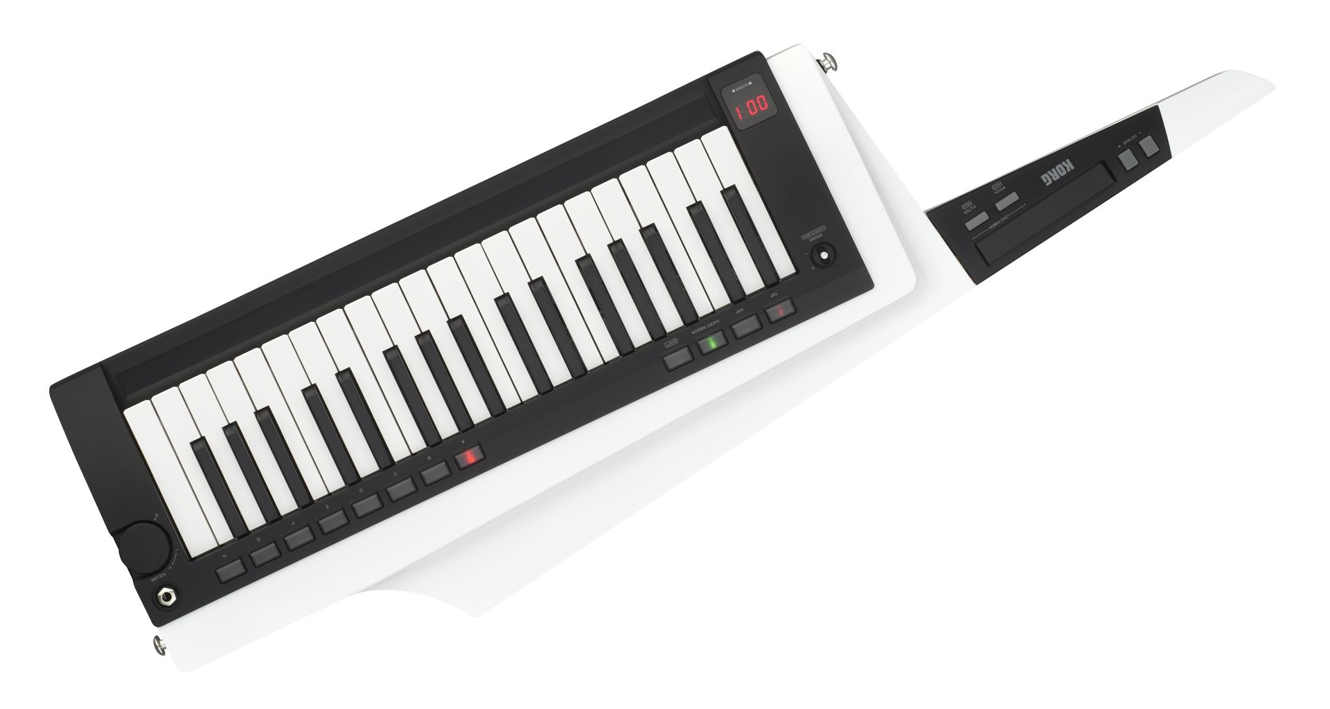 KORG RK-100S 2 WH | 人気のショルダーキーボード（キーター）にグロス・ホワイトが入荷しました。