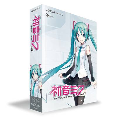 CRYPTON　VOCALOID4 HATSUNE MIKU V4X 初音ミク ボーカロイド<br />
販売価格￥17,600(税込)