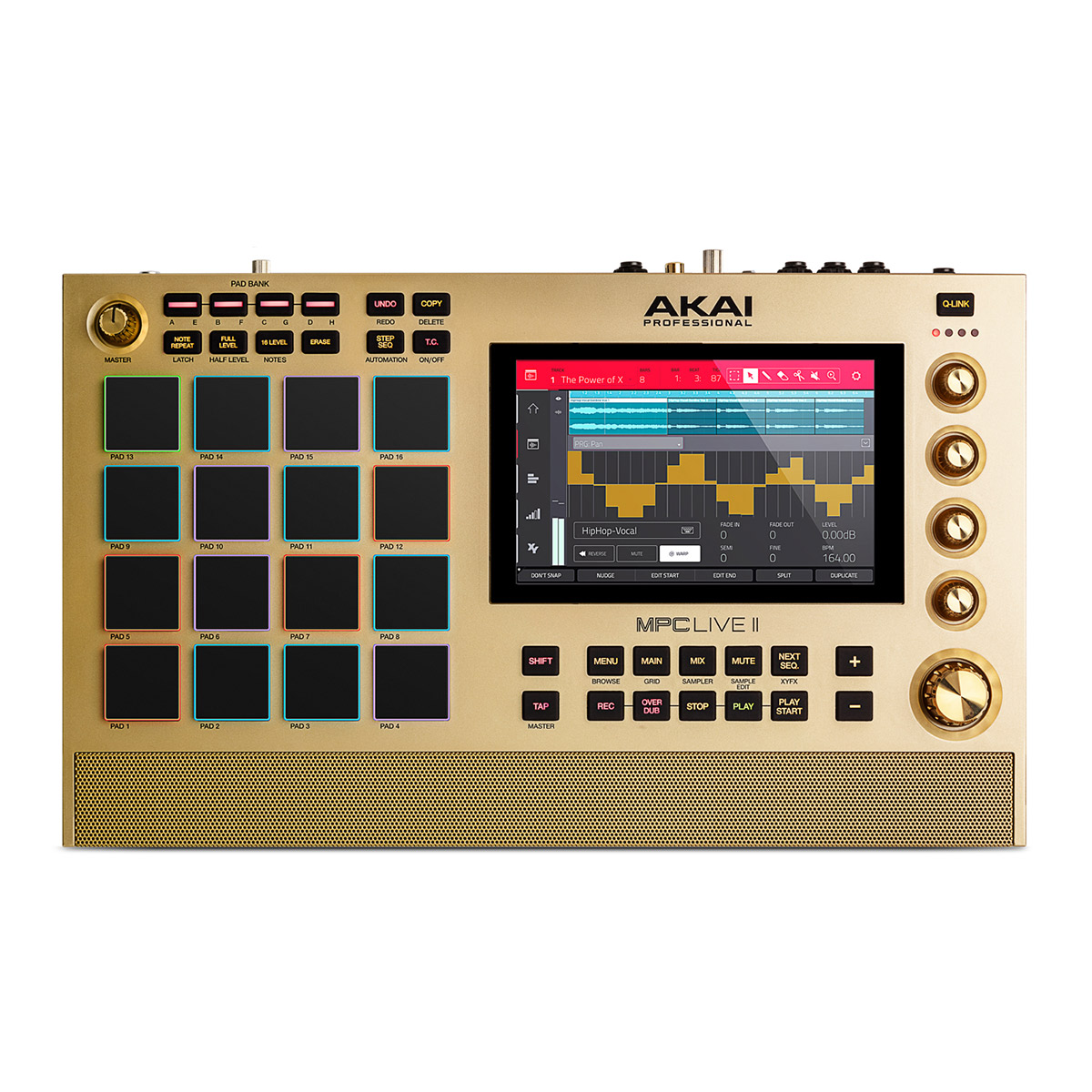 サンプラーAKAI MPC Live II【限定カラー ゴールドモデル】