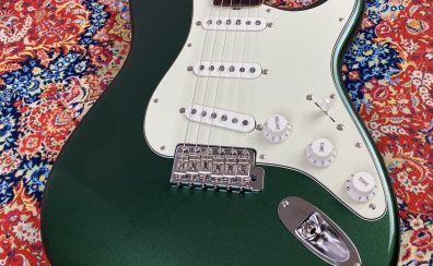 【委託お預かり品】Fender 2023 Collection, MIJ Traditional 60s Stratocaster – Aged Sherwood Green Metallic【2023年限定生産】