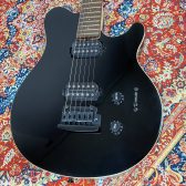Sterling by MUSIC MAN S.U.B. Series AX3S – Black【現物画像】