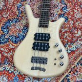 Warwick Teambuilt Corvette $$ 4st Maple Top Ntural Satin【ドイツ製、メイプルトップが印象的なCorvette$$！】