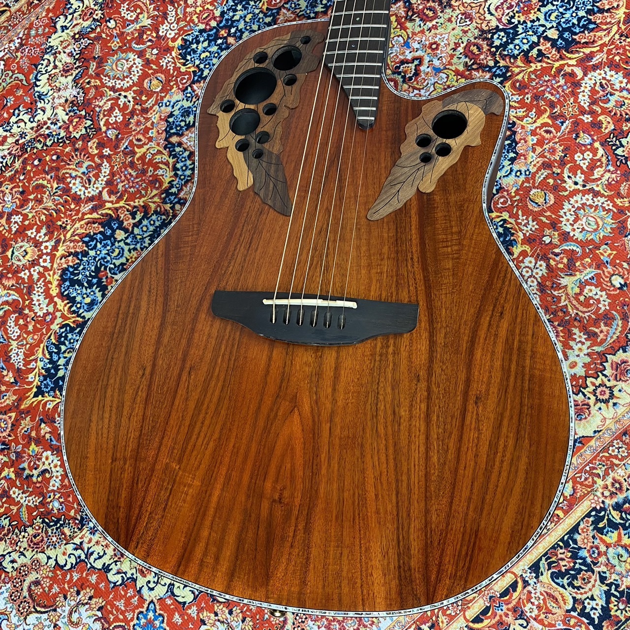 Ovation Celebrity Elite Exotic CE44P-FKOA