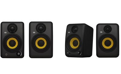 KRK GoAux 3 / GoAux 4 | 可搬性とKRKサウンドを兼ね備えたポータブル・ニアフィールドモニタースピーカー