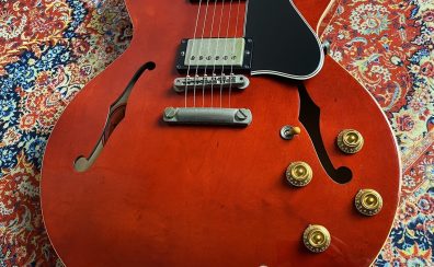 Gibson ES-335 – Cherry (Modify) 中古ギター【jimmy wallace PAF Covered 搭載】