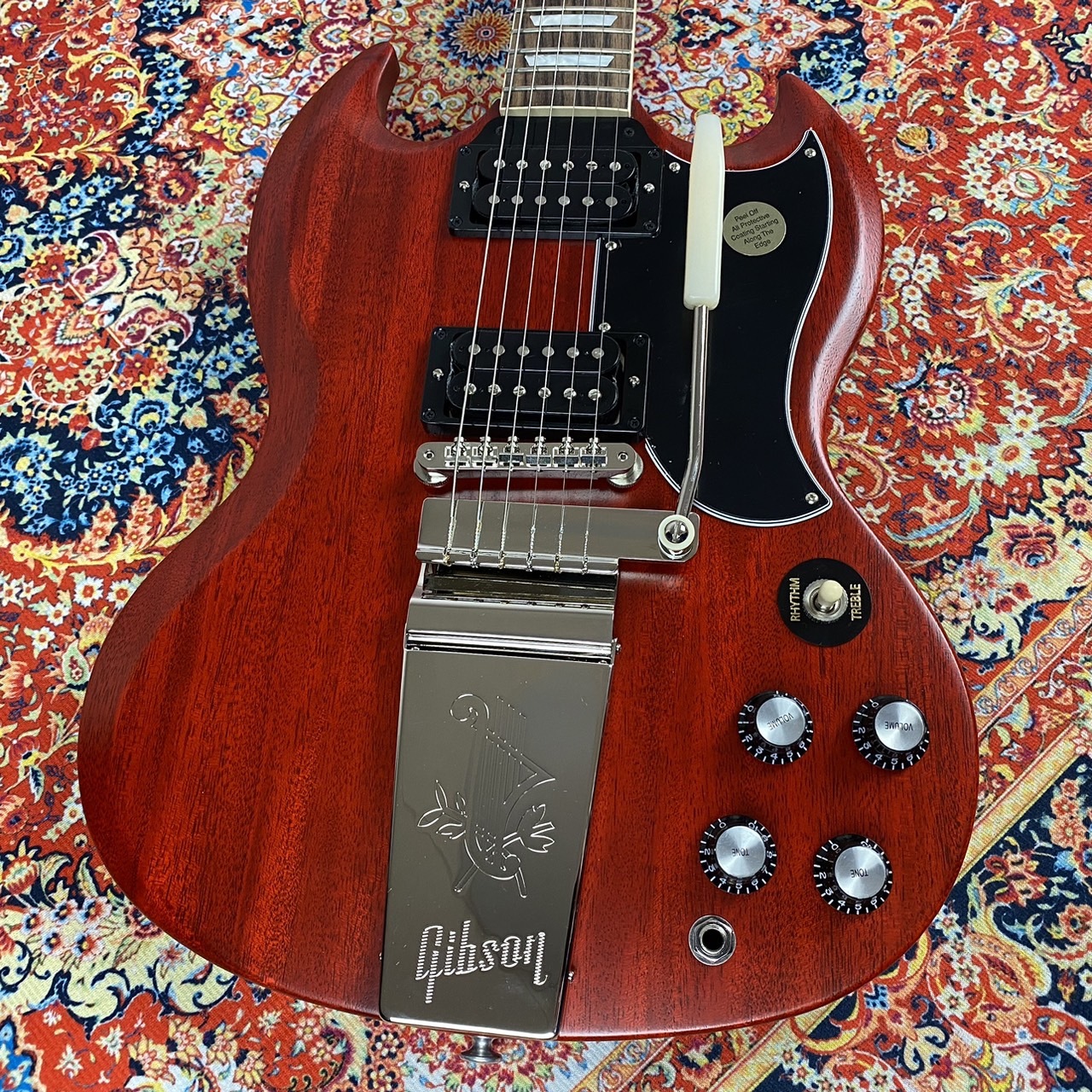 値上がり前の旧価格】Gibson SG Standard '61 Faded Maestro Vibrola