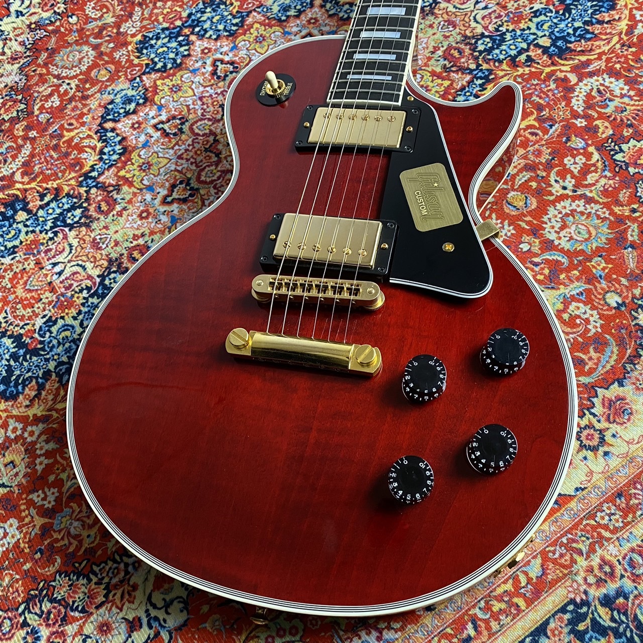 Gibson Custom Shop Les Paul Custom Figured Wine Red【2015年製】