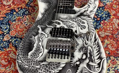 SCHECTER PA-ZK-T7 WHT/Original Dragon Graphic 【小林信一モデル】