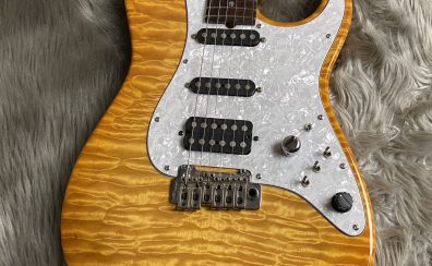 【委託お預かり品】 T’s Guitars DST-Classic Quilted Maple – Amber 【現物画像】