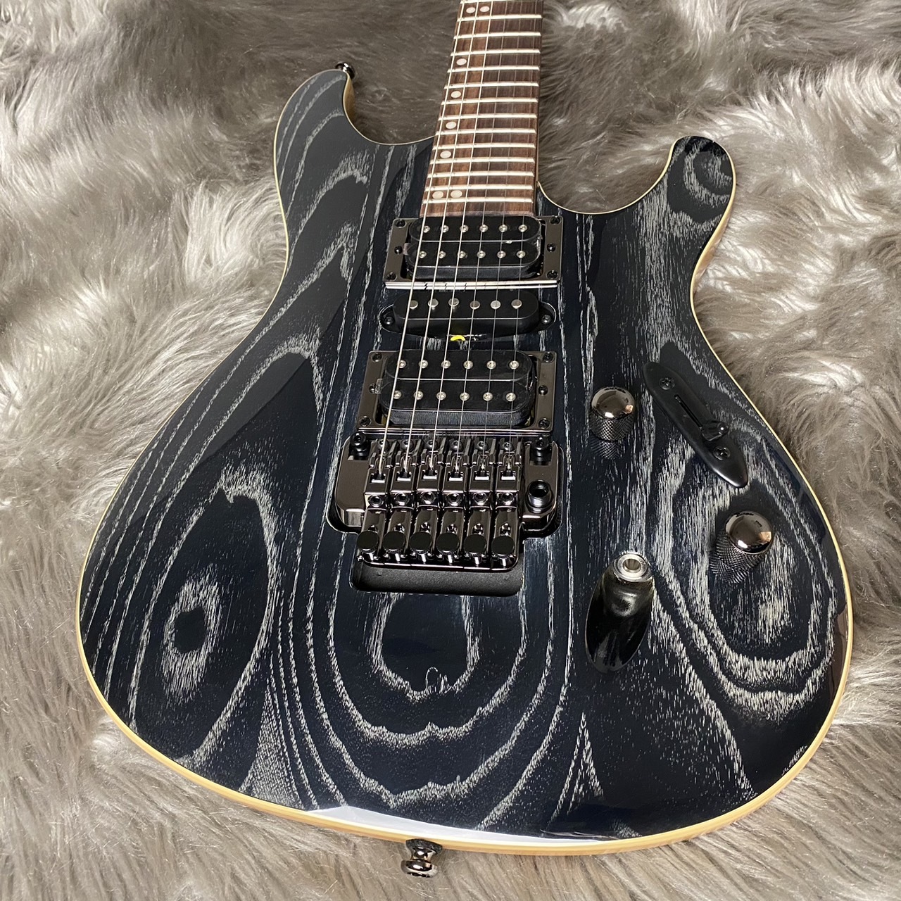 Ibanez S570AH -Silver Wave Black(SWK)【限定モデル】