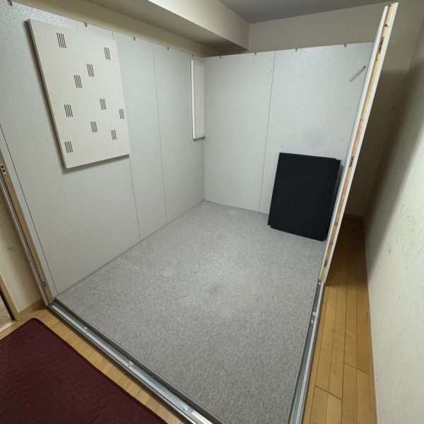 床と音場パネルが付きました！